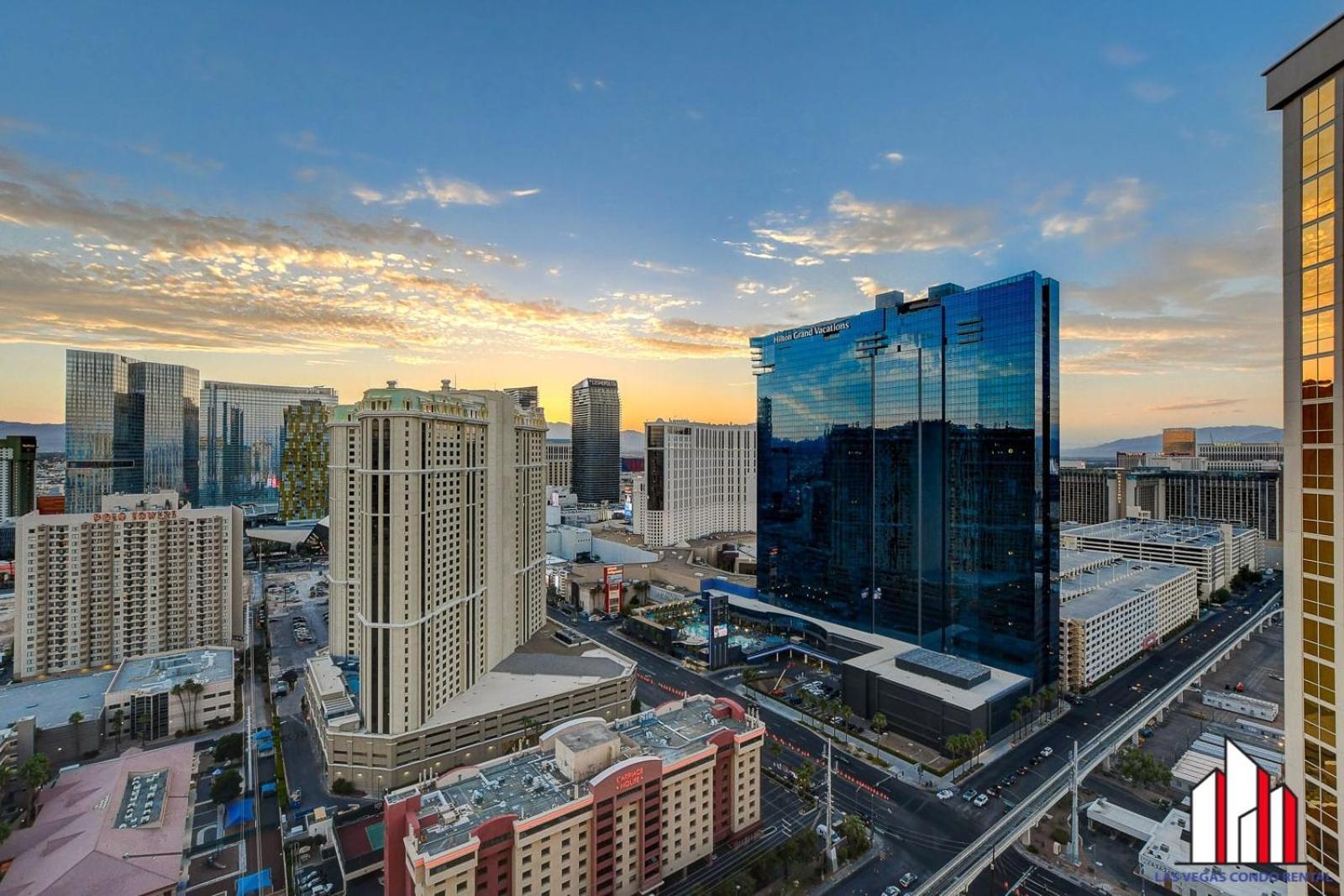 Mgm Signature-30-705 F1 Track & Strip View Balcony Las Vegas Exteriör bild