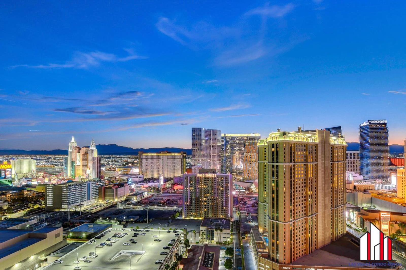 Mgm Signature-30-705 F1 Track & Strip View Balcony Las Vegas Exteriör bild