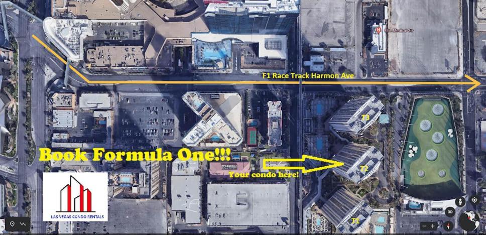 Mgm Signature-30-705 F1 Track & Strip View Balcony Las Vegas Exteriör bild
